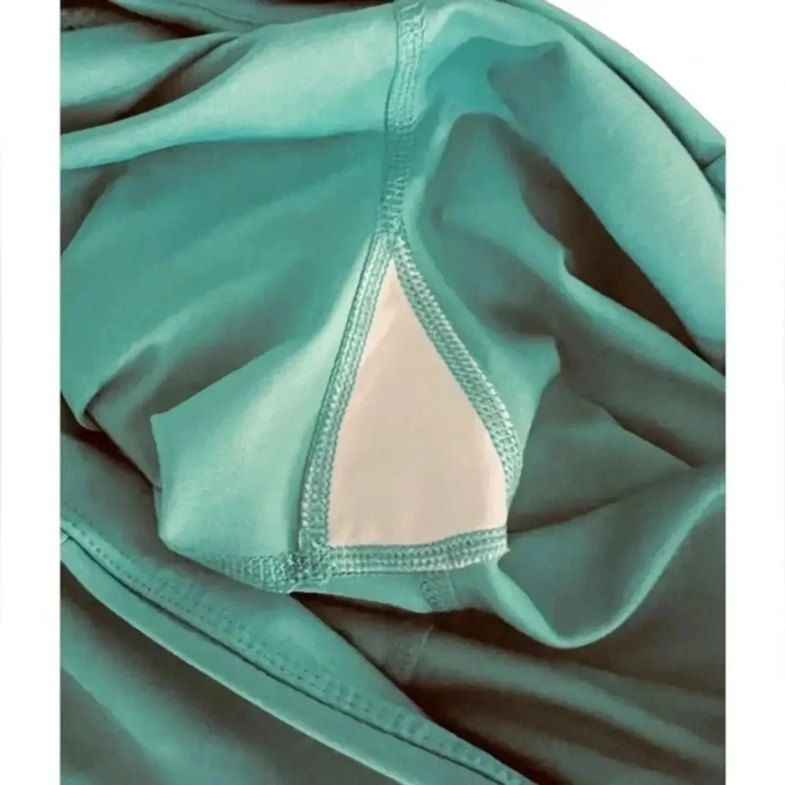 Free People FP Movement Breathe Easy Leggings TURQUOISE Size S - Image 10