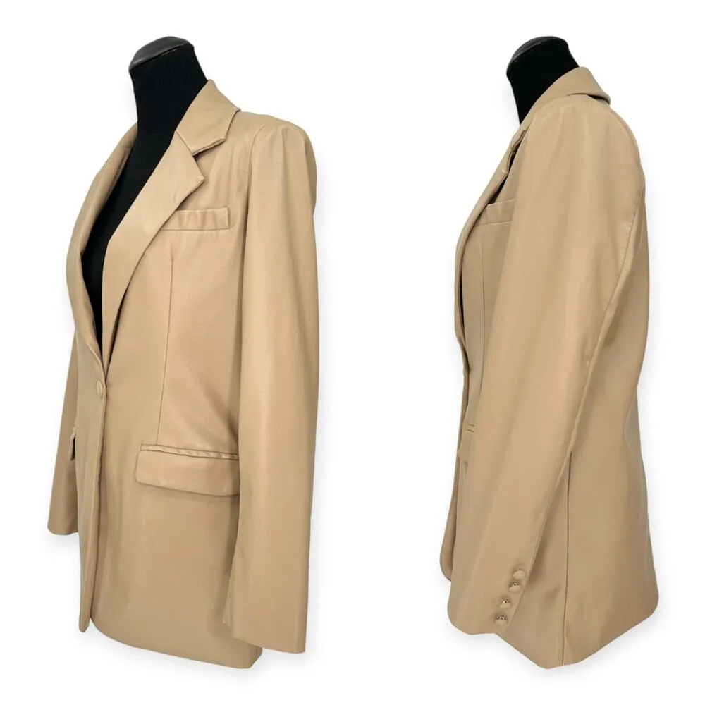 LBLC The Label | Small | Bardot Vegan Leather Oversized One - Image 5