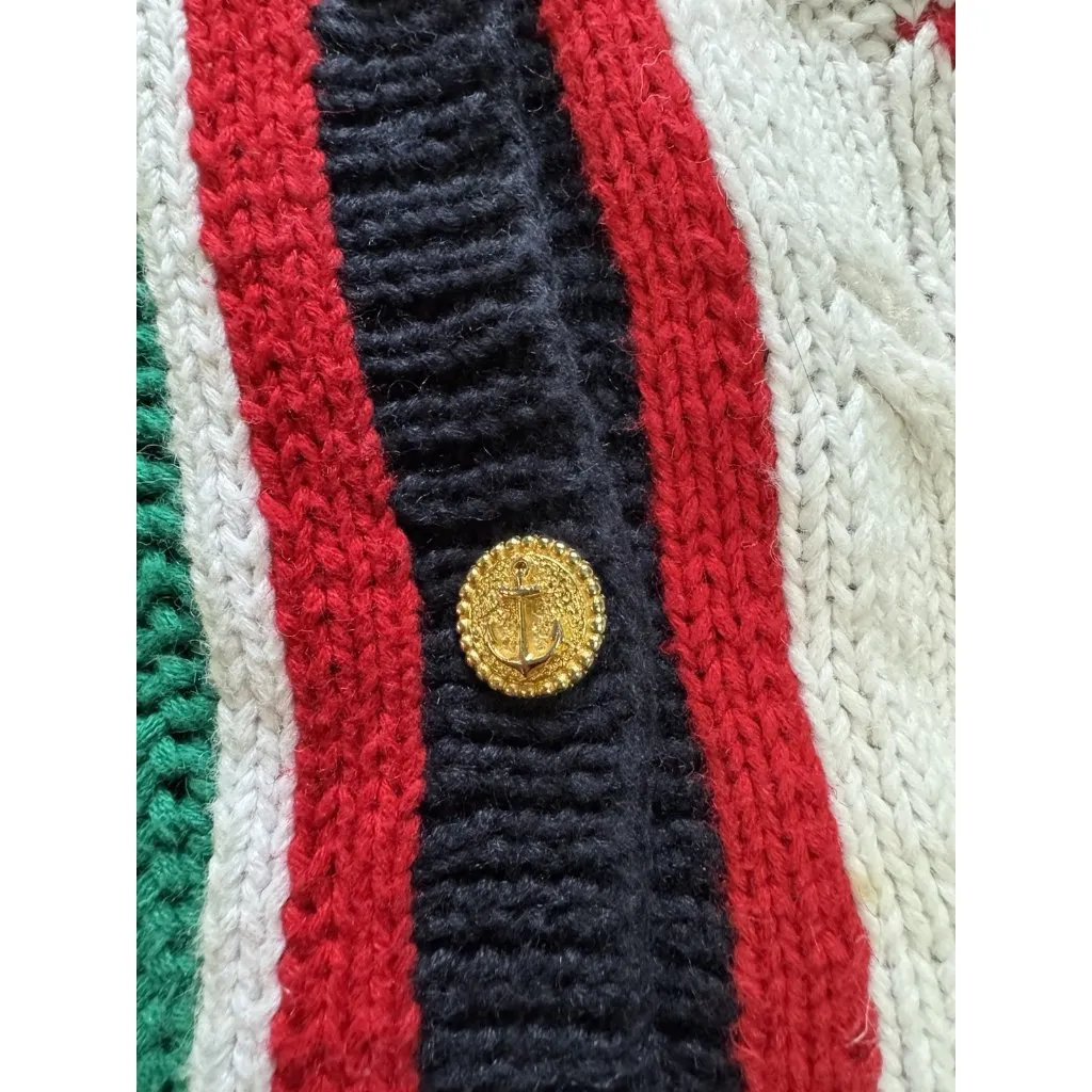 Essential Elements Women Sz Small Cardigan Sweater Knit Embroidered Long Sleeve - Image 10