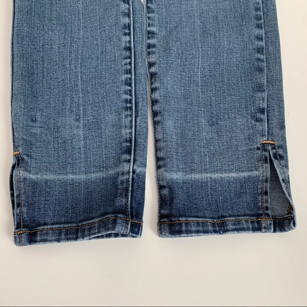Good American Good Legs Skinny Side Slit Hem Jeans Size 0/25 - Image 11