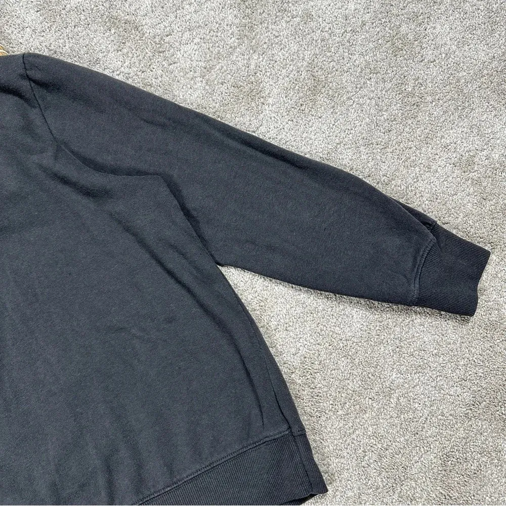 Queen Official Merch Graphic Sweatshirt Pullover Oversized Crest in Gray Size 0 - Image 10