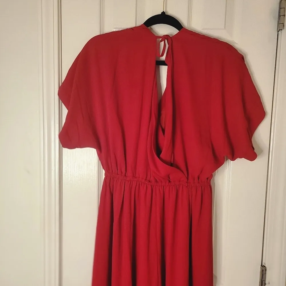 MODCLOTH Wide Leg Jumpsuit size XS Red NWT - Image 16