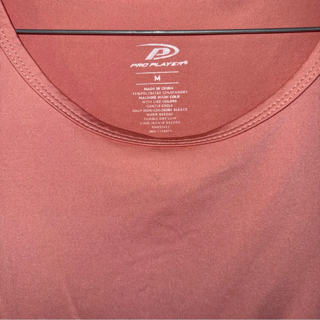 Pro Player Pink Fitted Long Sleeve Blouse - Image 3