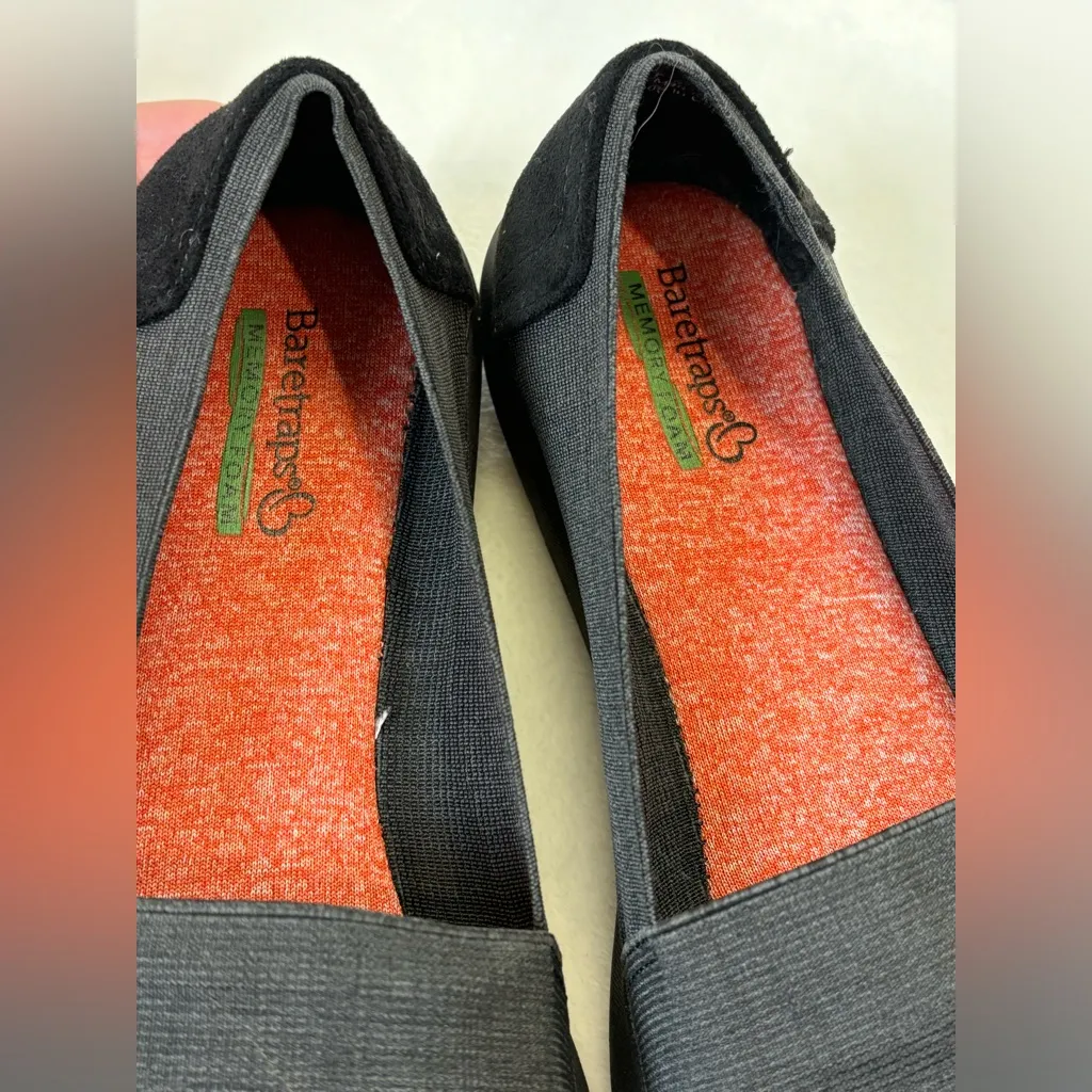 BareTraps Imani Woman’s Black Memory Foam Casual Slip On Comfortable Shoes - Image 4