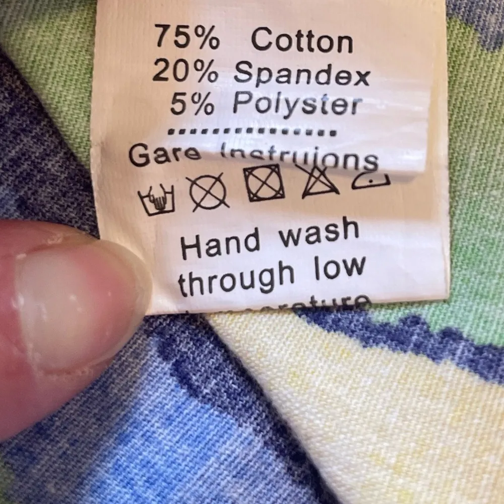 Rainbow Striped Mini Dress Retro 1950s Rockabilly Party Swing Dress Womens 2XL Red Size XXL - Image 8