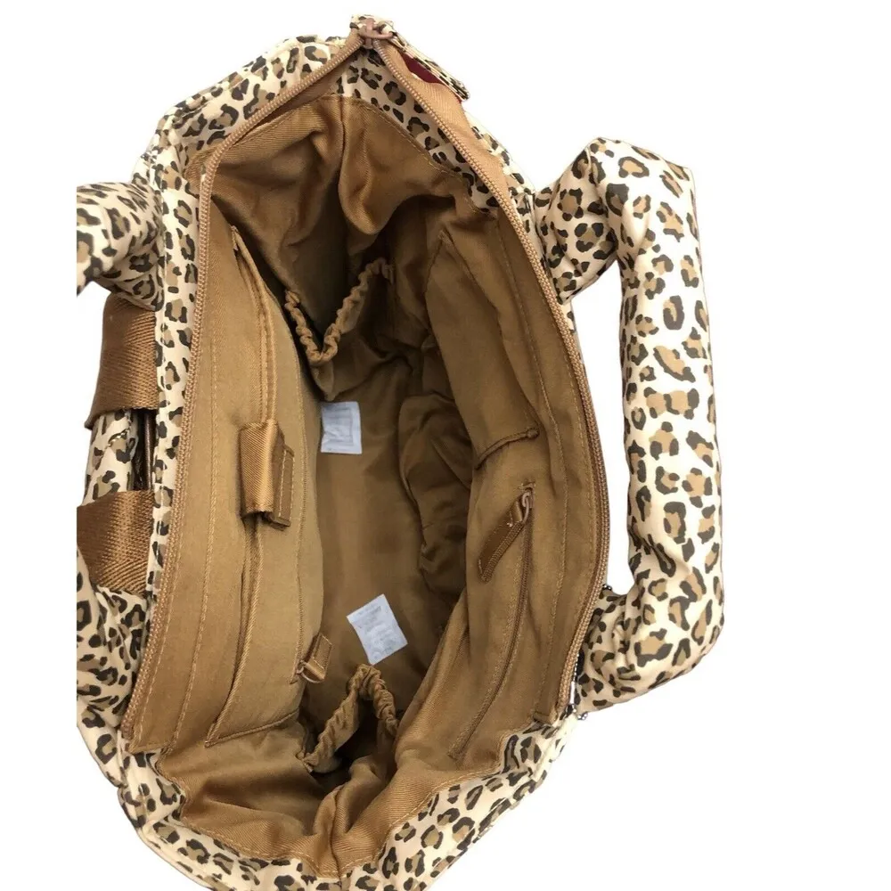 Elsa x Hosk Quilted Diaper Baby Tote Backpack Play Date Wild Child New - Image 5