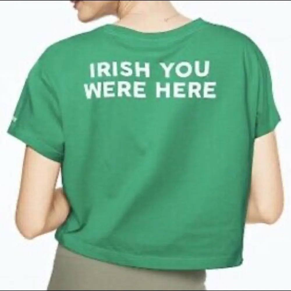 PINK VICTORIA’S SECRET Green Crop Top Medium Irish Clovers St. Patrick’s Day - Image 11