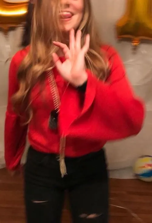 John & Jenn Bell Sleeve Sweater - Image 2