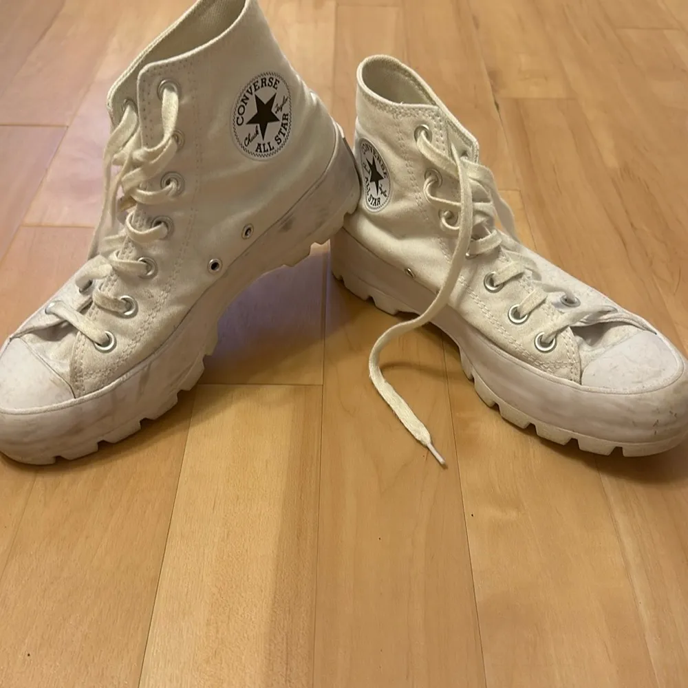 White  Hightop Platforms - Image 2