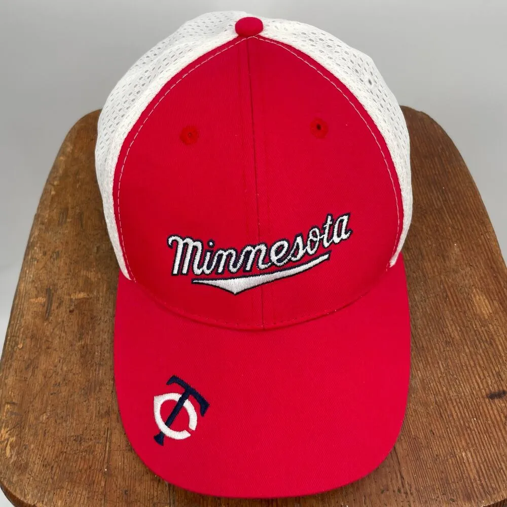 Minnesota Twins Baseball Hat Red White Mesh Dairy Queen Game Promo 2012 One Size - Image 3