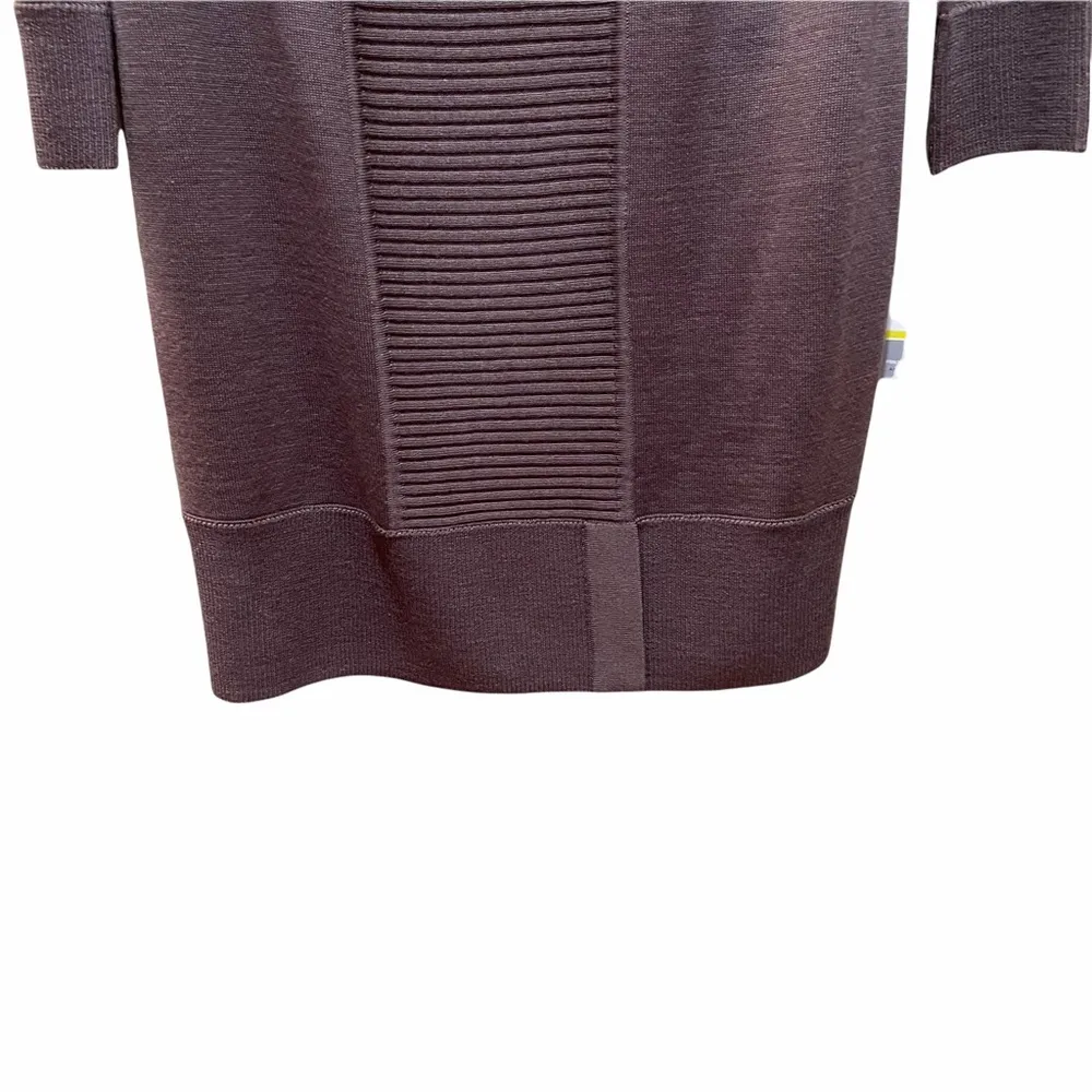 Marc New York Andrew Marc Wool Sweater Dress Size Medium Taupe - Image 2