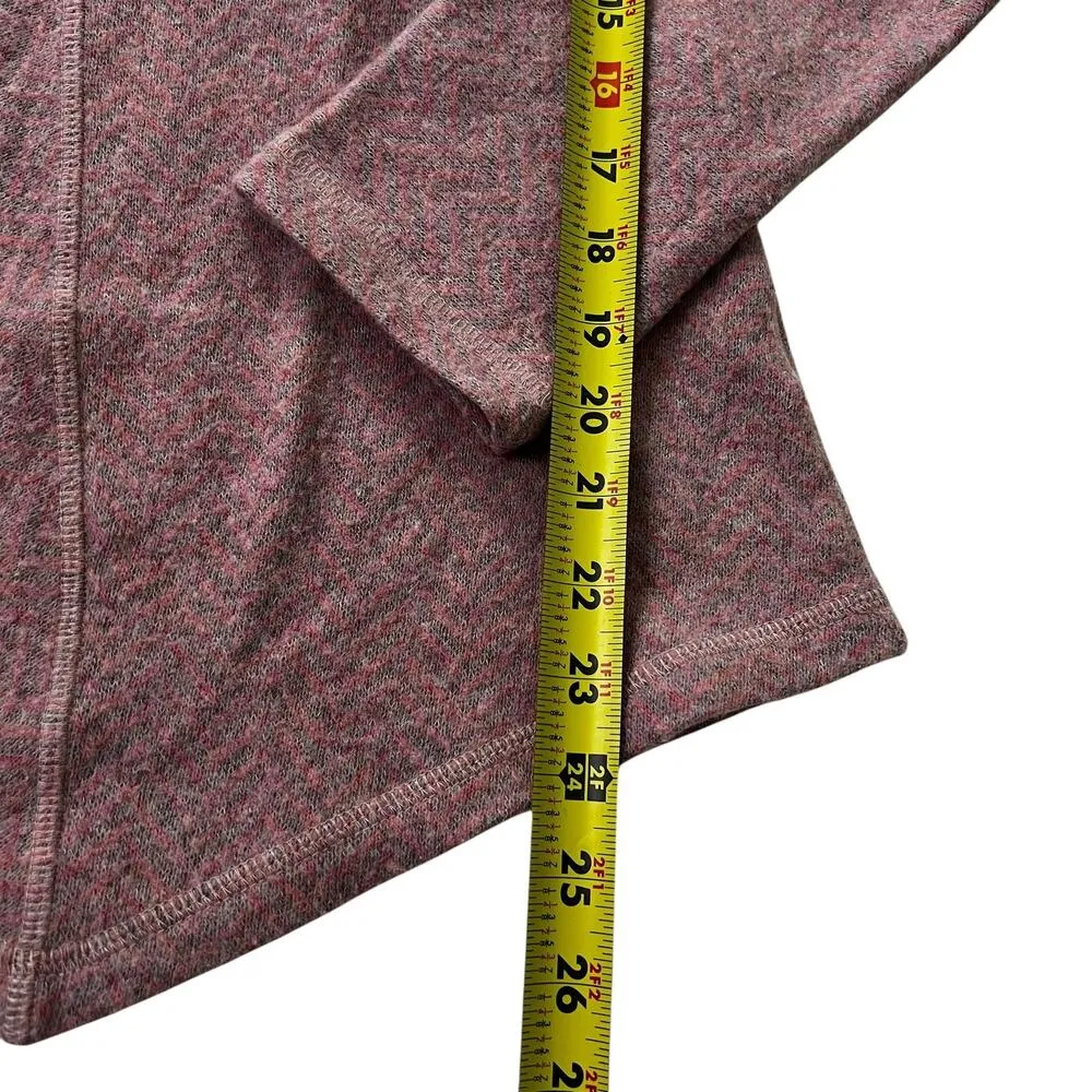 PrAna Light Mauve Mattea Wool Blend Sweater Women Size Large | 27-13 - Image 8