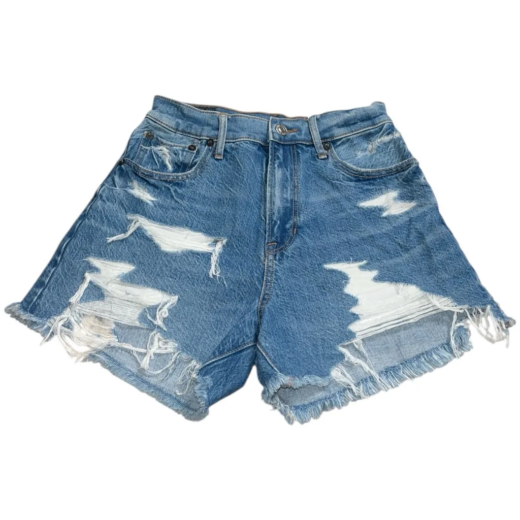 AE Strigid Denim Highest Rise 90s Boyfriend Short - Image 2