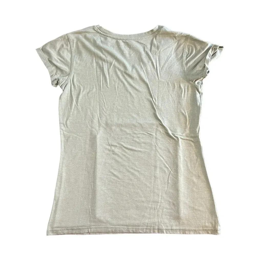 Beverly Hills Polo Club Seafoam Green V-Neck‎ Short Sleeve T-Shirt Size Small - Image 4