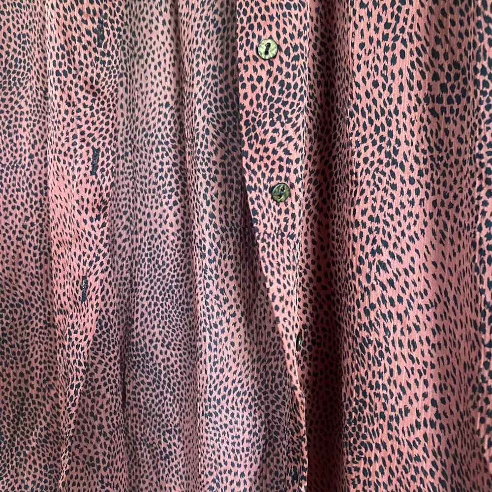 button up tunic - animal print - Image 3