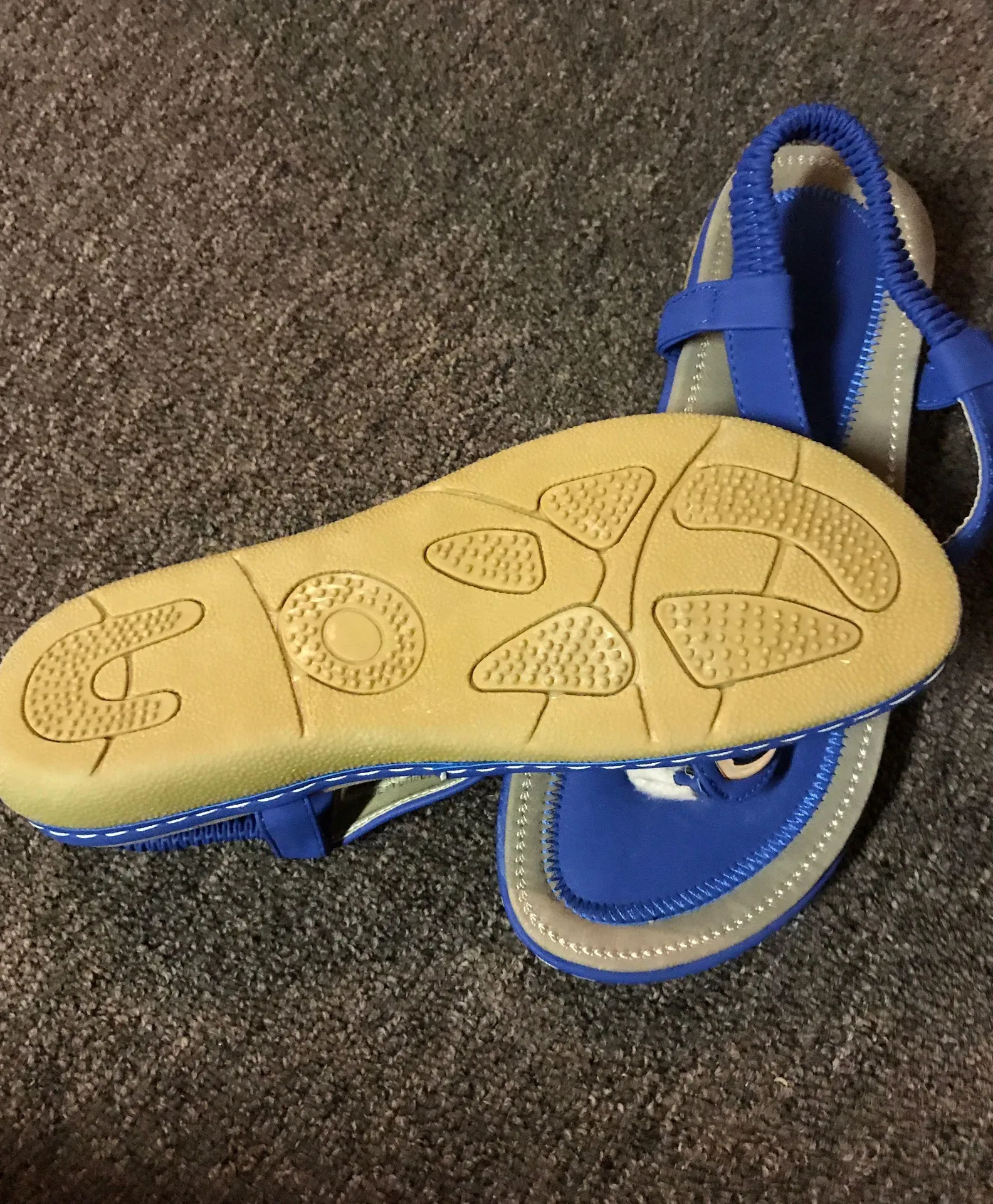 Sandal For Woman Size 10.5 Blue - Image 2