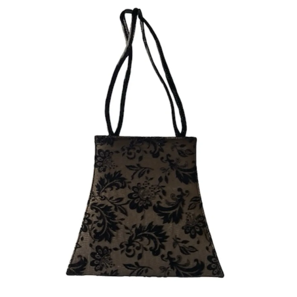 Black Lace Vintage Evening Bag Crossbody Shoulder - Image 14