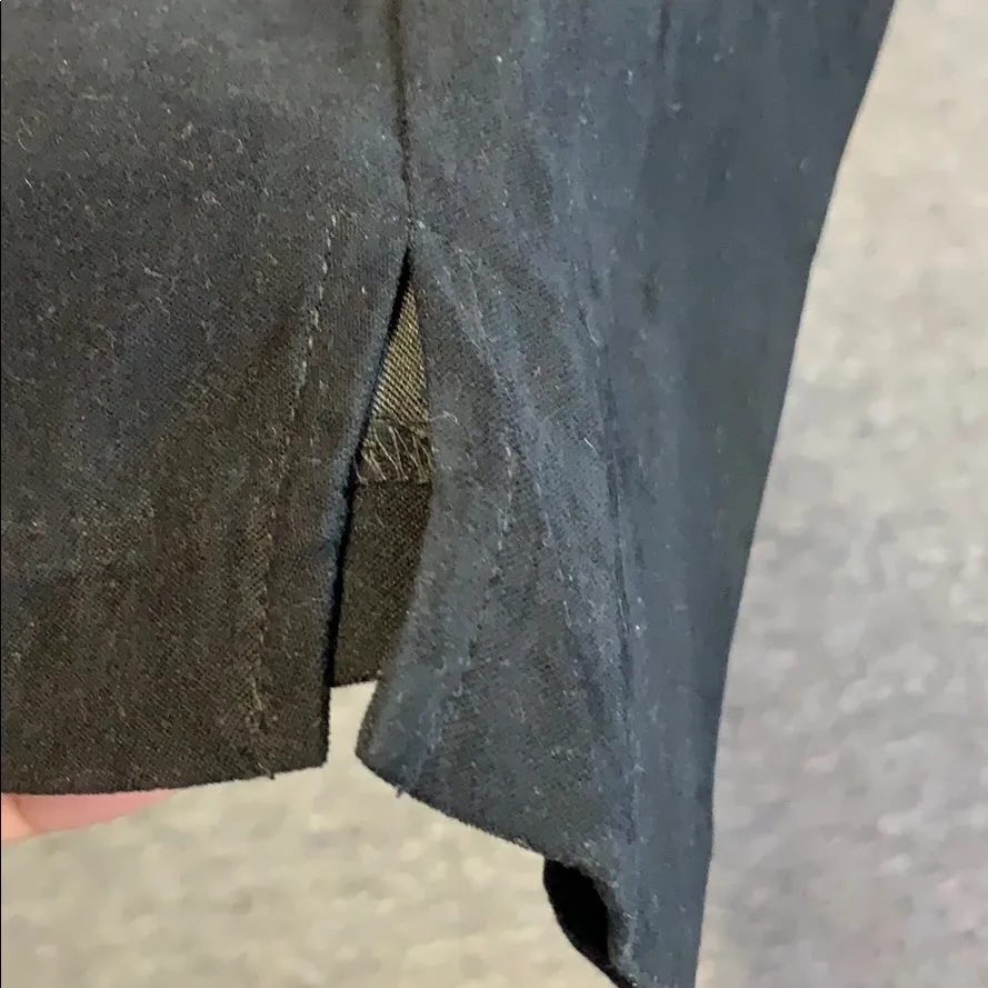 Size 12 black and animal print pant suit - Image 7