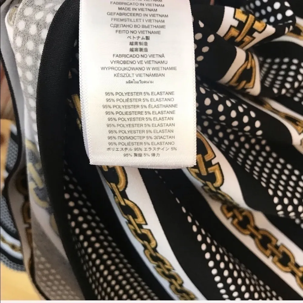 MICHAEL Michael Kors petite striped nautical long sleeve top size LP - Image 5