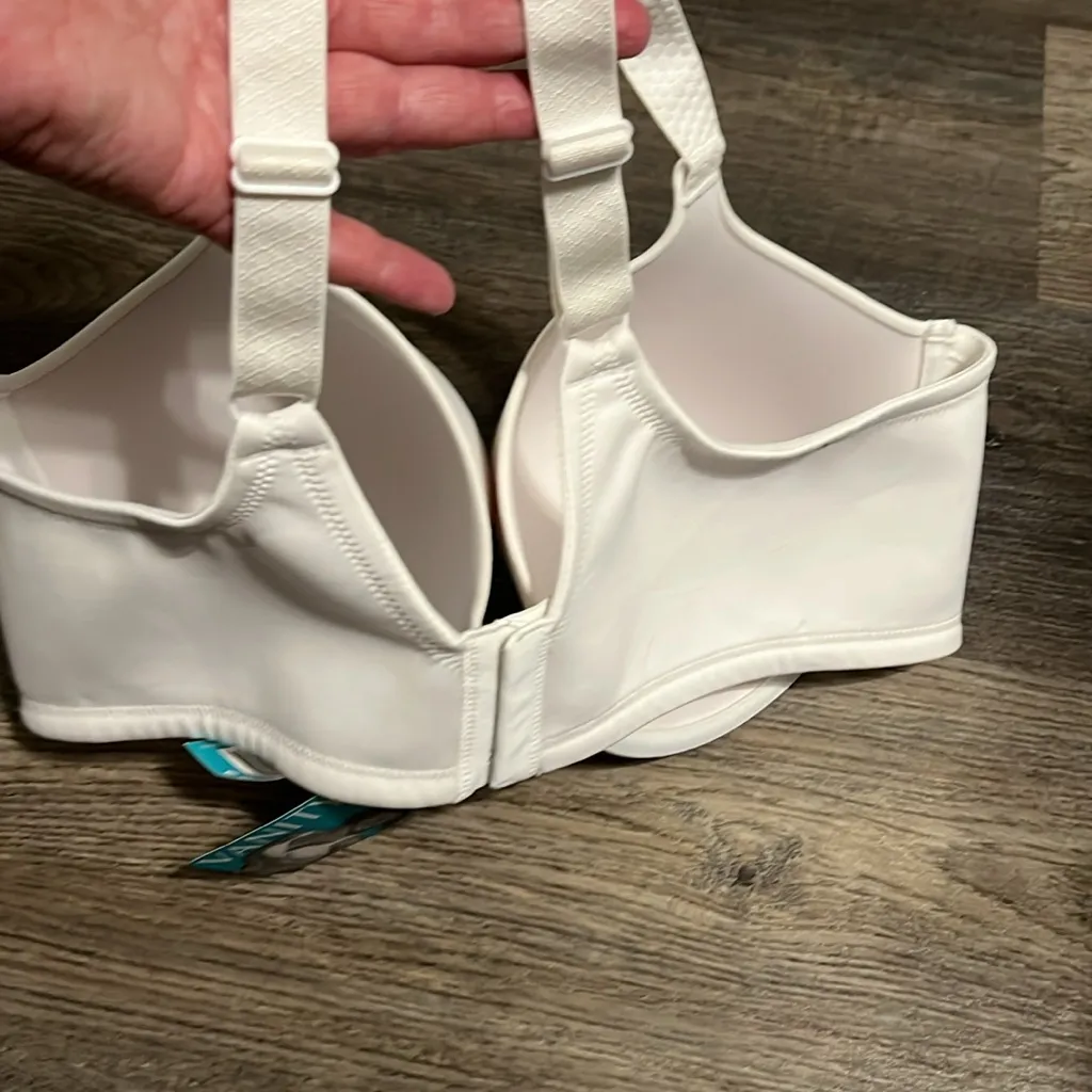 Vanity Fair Beautiful Benefits Underwire Star White Bra Style 76380- Size 40D - Image 9