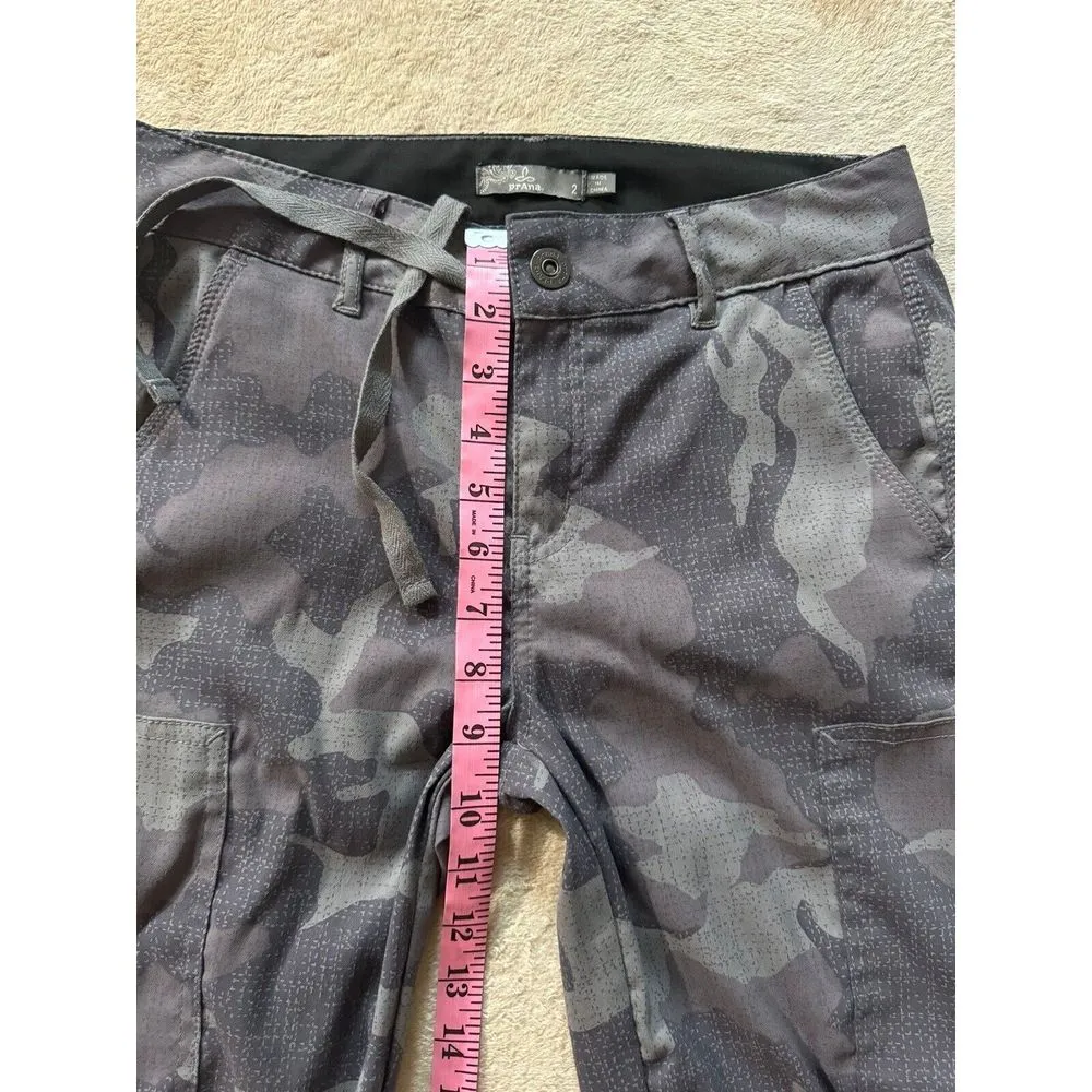 Prana‎ Women's Pants Halle Camo Jogger II Mid Rise Size 2 - Image 11