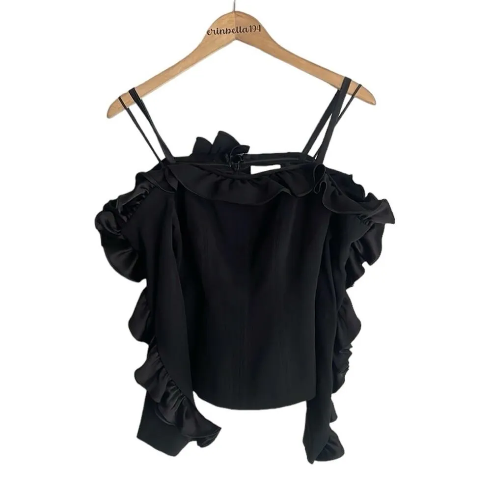 CINQ A SEPT Macie Top Off-the-Shoulder Ruffle - Image 2