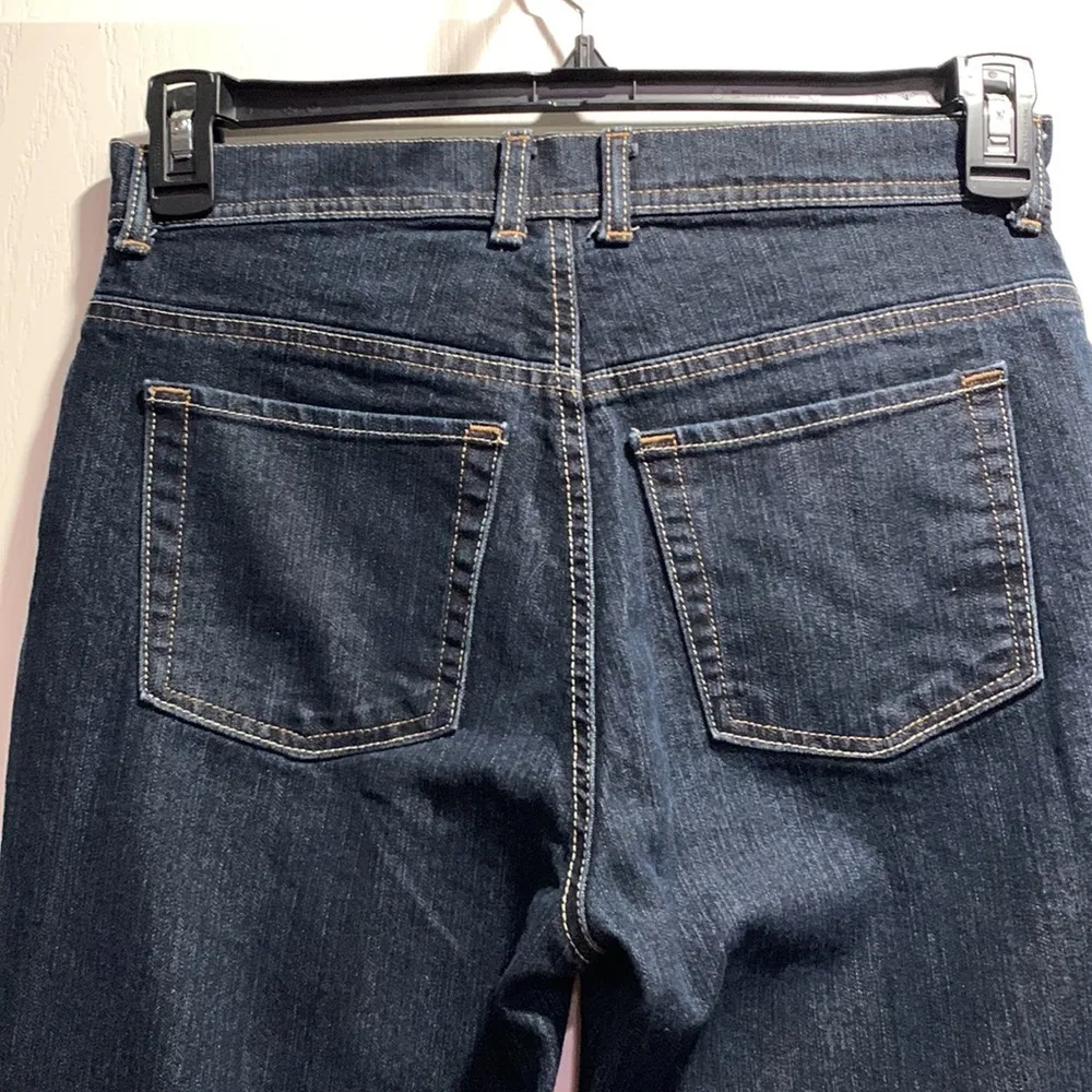 Women's VTG Vintage Gloria Vanderbilt Dark Denim Amanda Jeans Size 8P EUC #0760 - Image 5