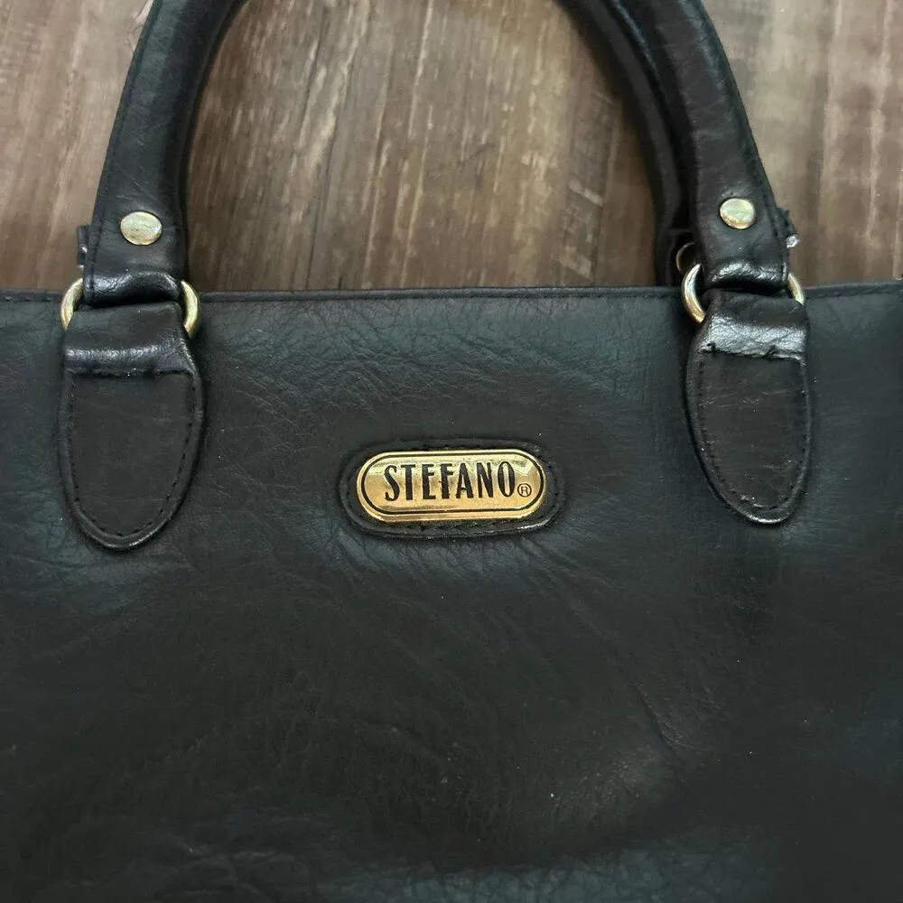 Stefano Vintage Black Handbag in Great Condition! - Image 5