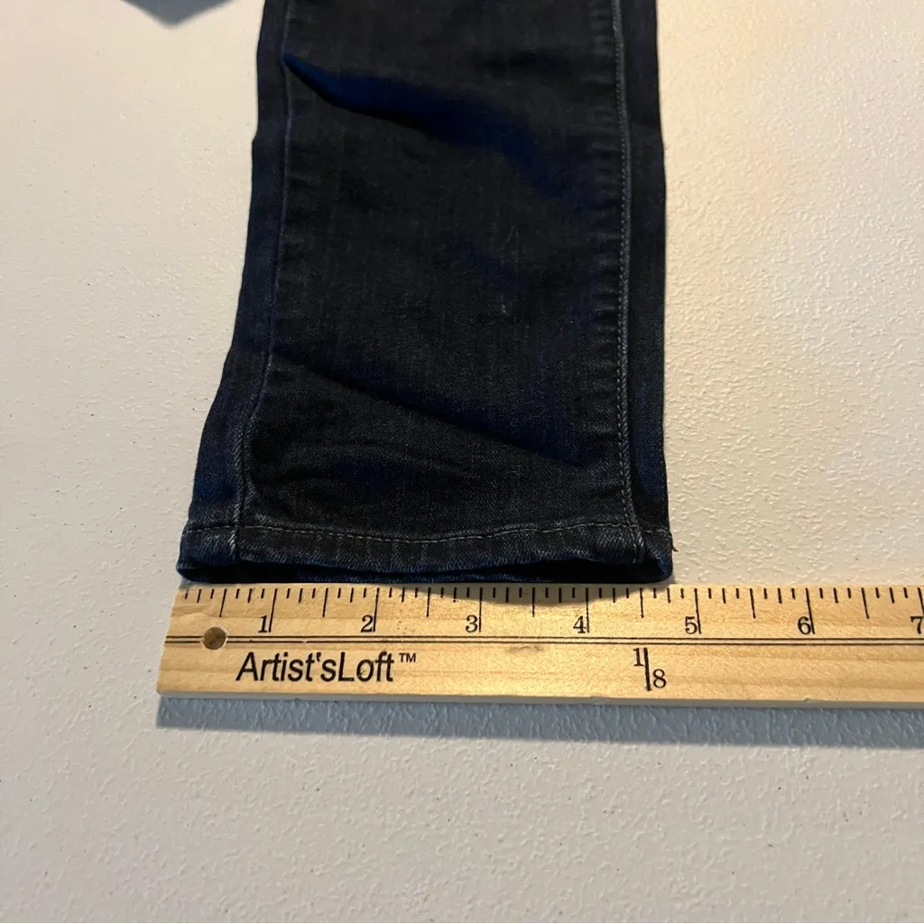 PAIGE Hoxton‎ Ultra Skinny Jean Stretch Dark Wash Denim Size 25 - Image 16