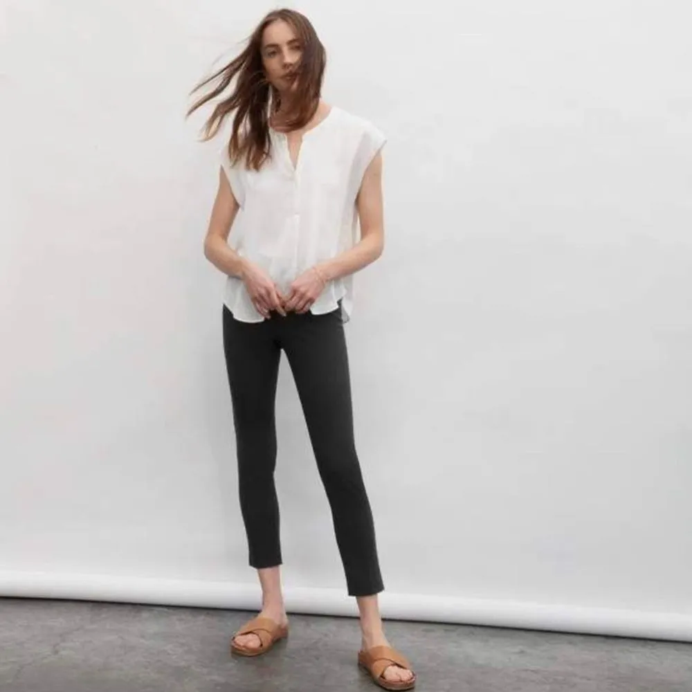 The Reset R Label Skinny Stretch Pant In Black Ankle Length In Black Size XS - Image 13