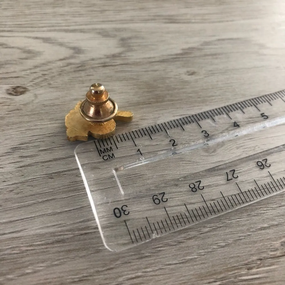 Vintage Bowling Label Pin - Image 2