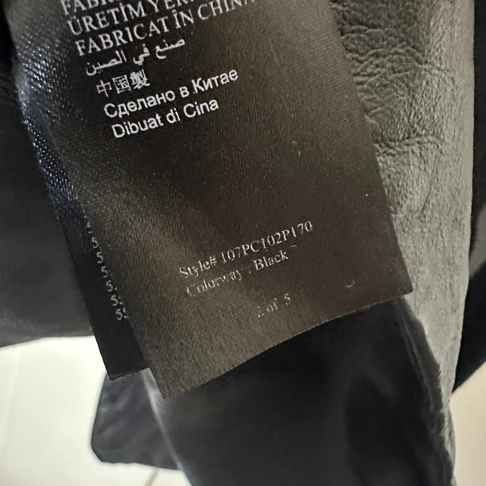 Bebe‎ Black Genuine Leather Blazer Jacket Womens XS Moto Retro Biker Grunge Y2K - Image 5