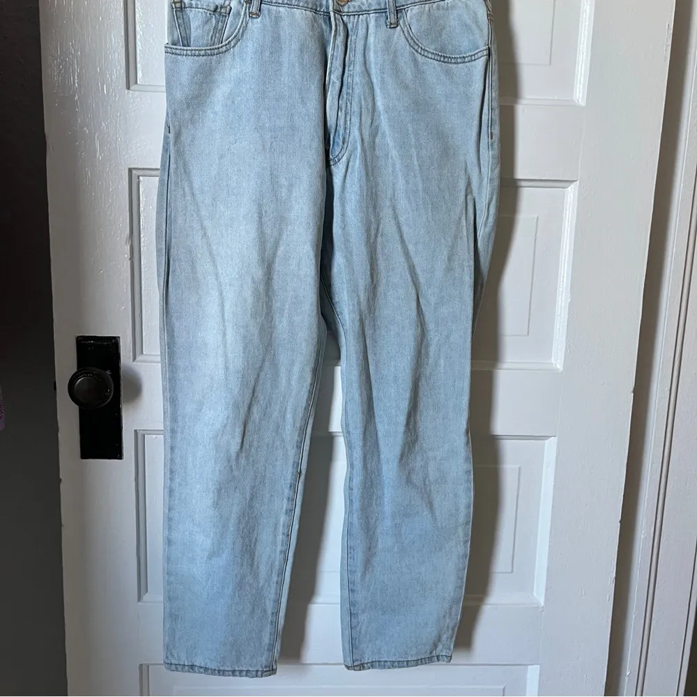 Light wash denim overalls - Image 3