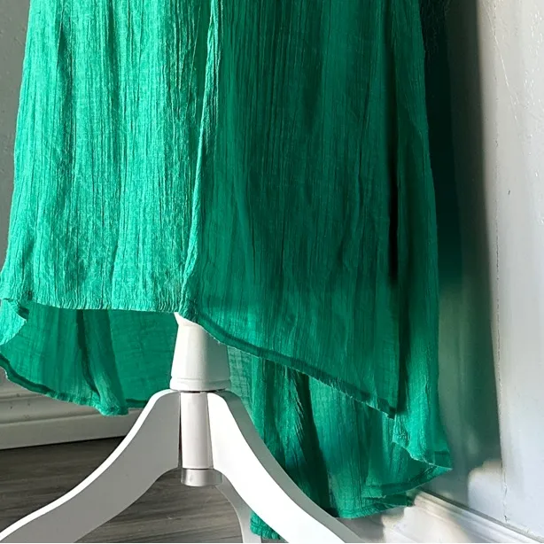 I.N. Studio Jade Green High Low Skirt Size L - Image 8