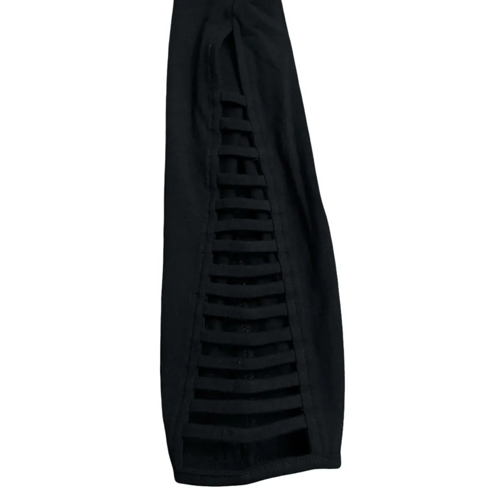 Chaser Side Cutout Detail Leggings - Black - Image 5