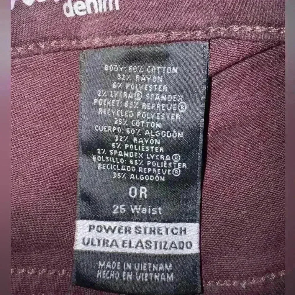 Women’s Dark Purple Mossimo Jeans Size 25 - Image 4