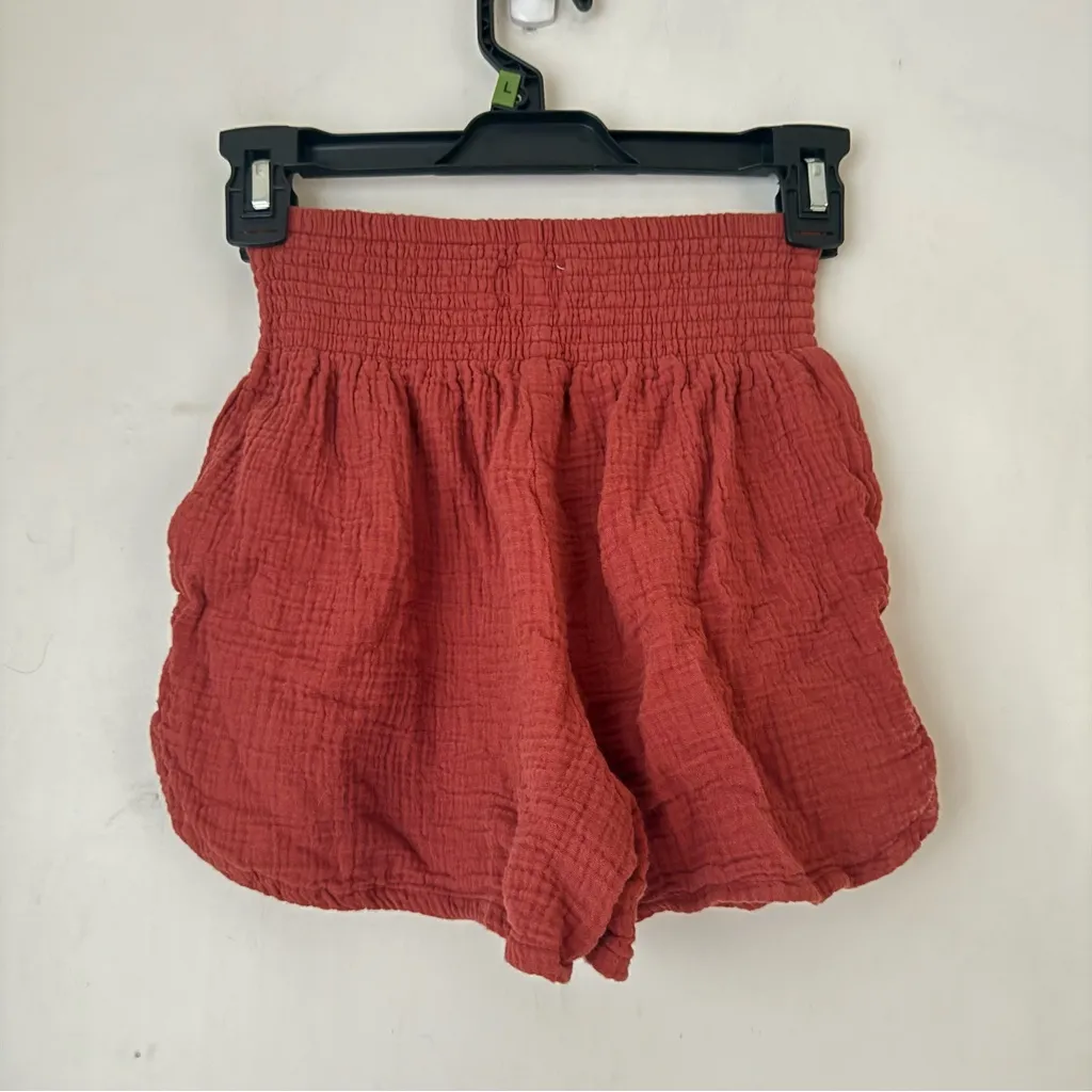 Marine Layer Cali Rust Double Cloth Shorts S - Image 8