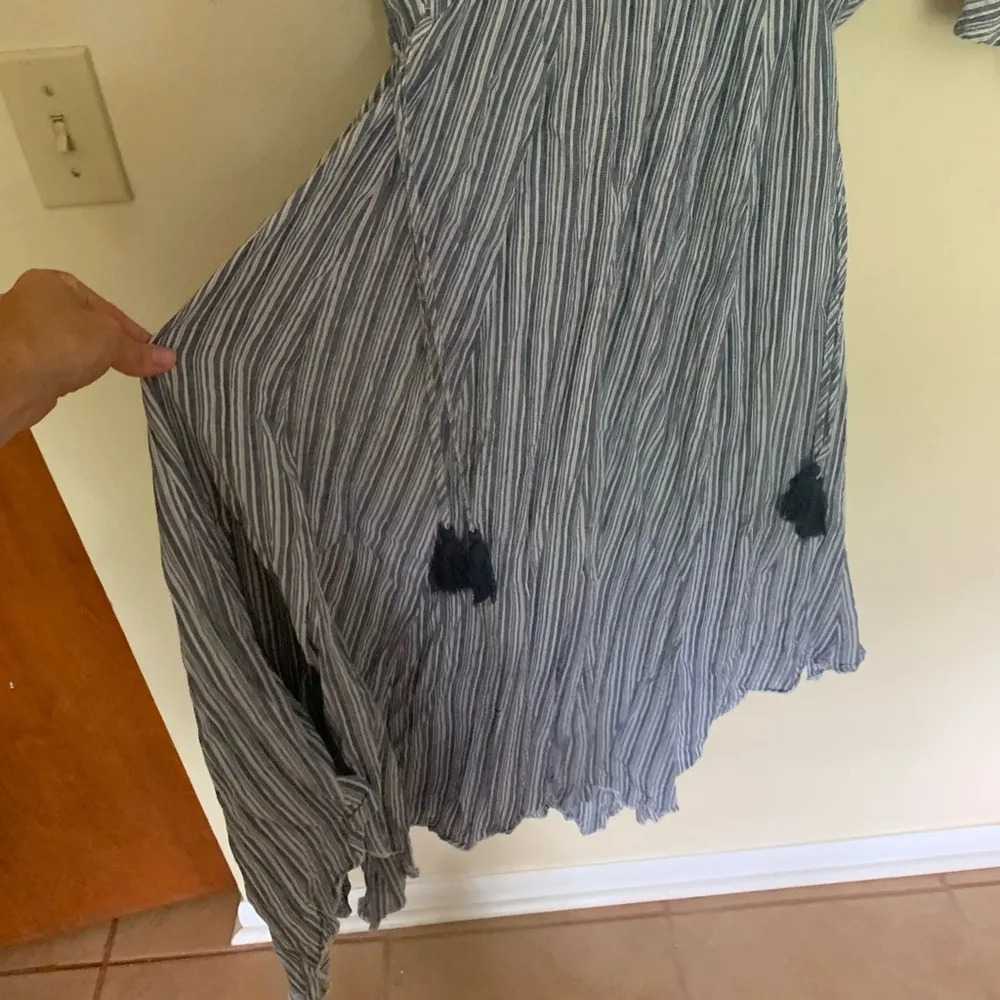 En Crême En Crème Long Striped Dress - Image 3