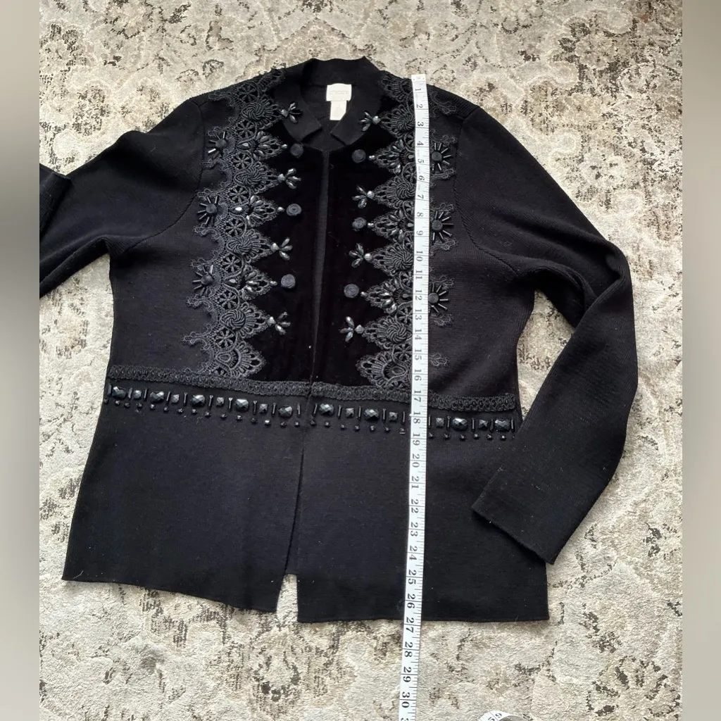 Chico’s DRESSY EMBELLISHED jacket 🌹🌹 - Image 8