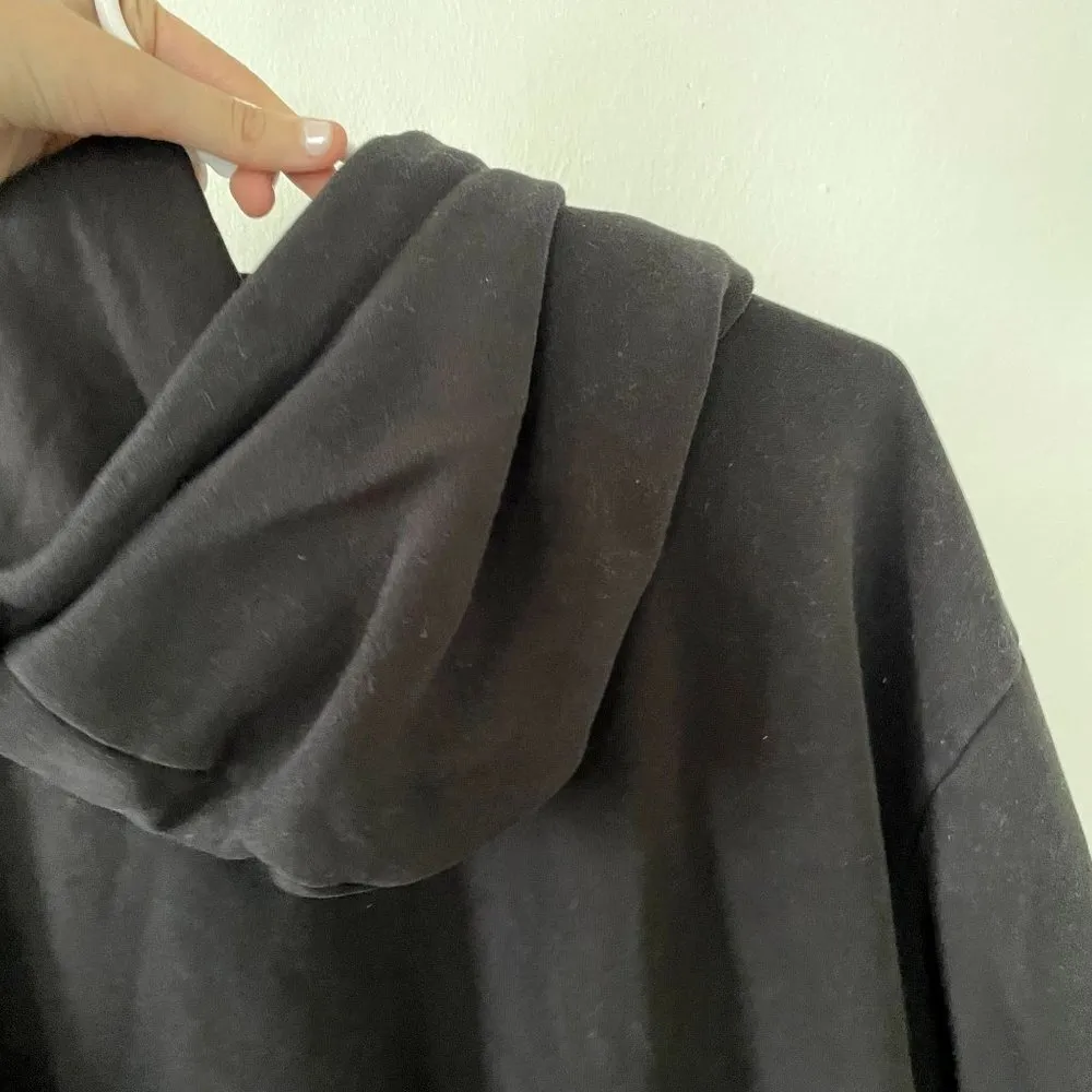 Puma black athletic sweater hoodie sweatshirt comfortable top cotton classic - Image 8