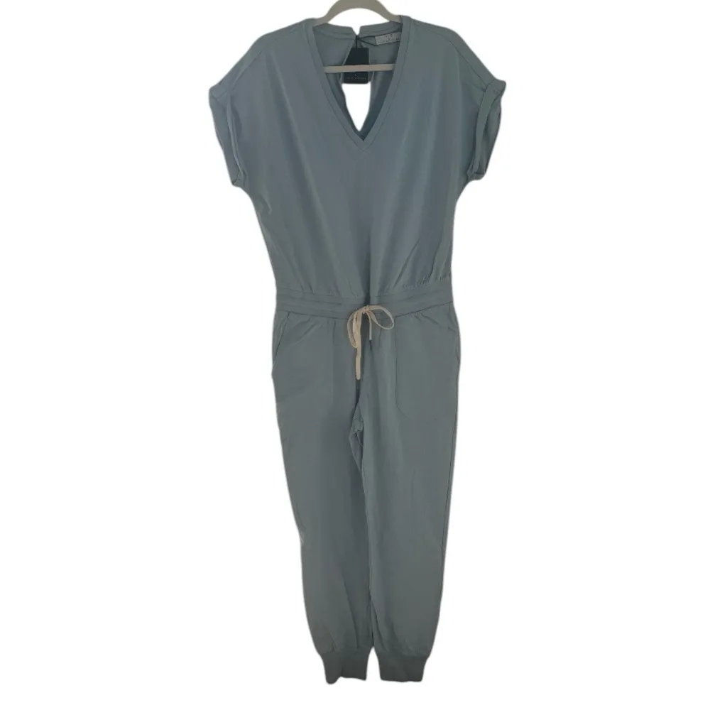 N: philanthropy lawes one piece jumpsuit blue cotton soft NWT New size medium - Image 3