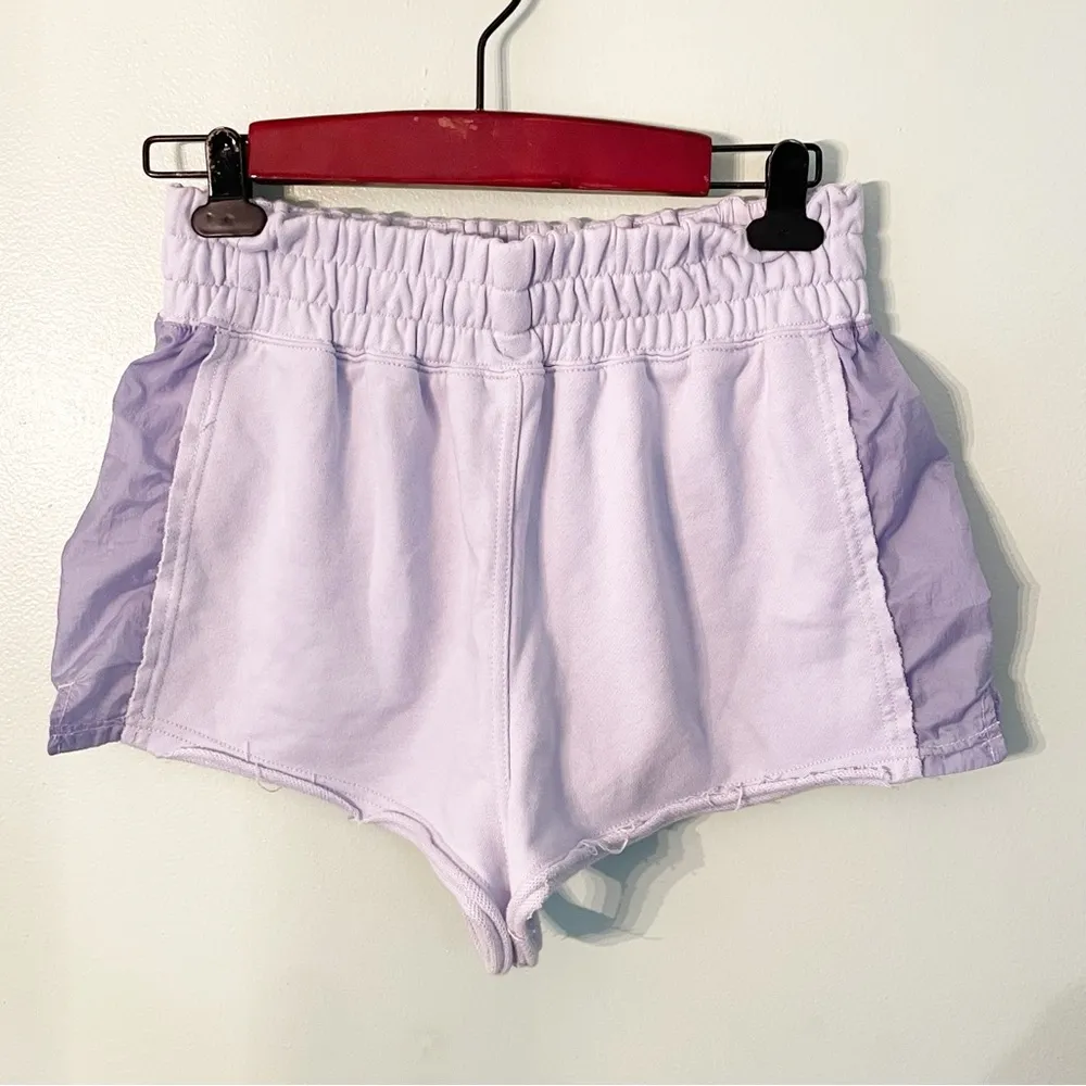 Free People Ladies' Size Small Half Way There Short Athletic Cotton Pull On - Image 5