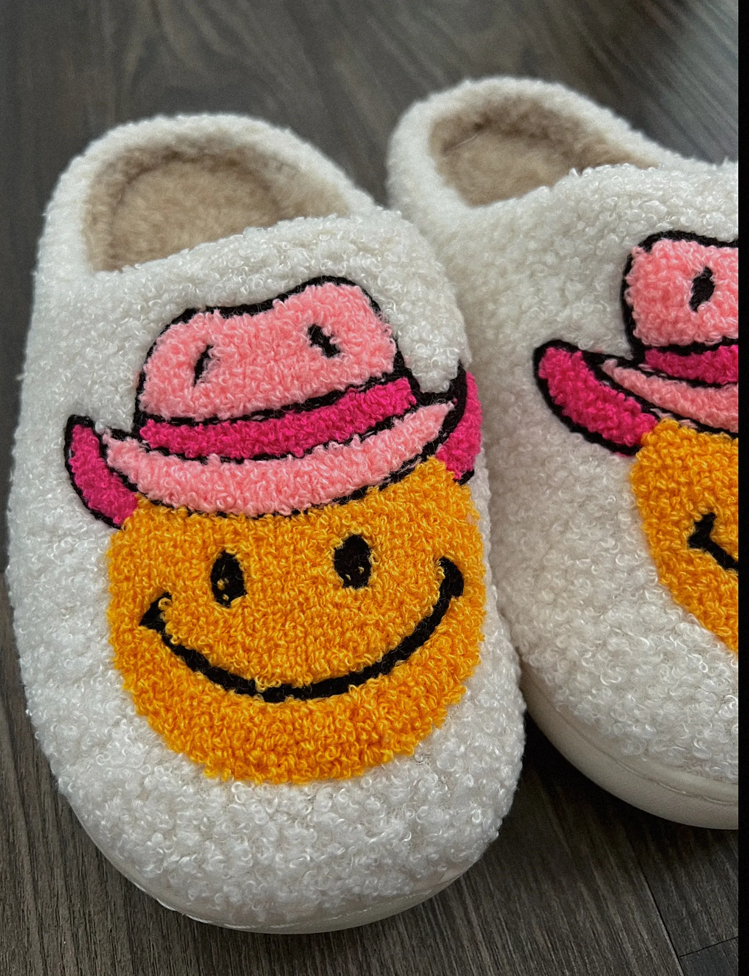 Altar'd State Smiley Face Slippers  - Image 7