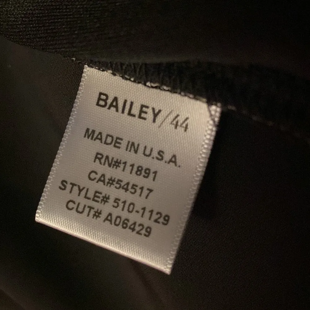 Bailey 44 Cocktail Evening Black with Embellishments Dress Size M” - Image 6