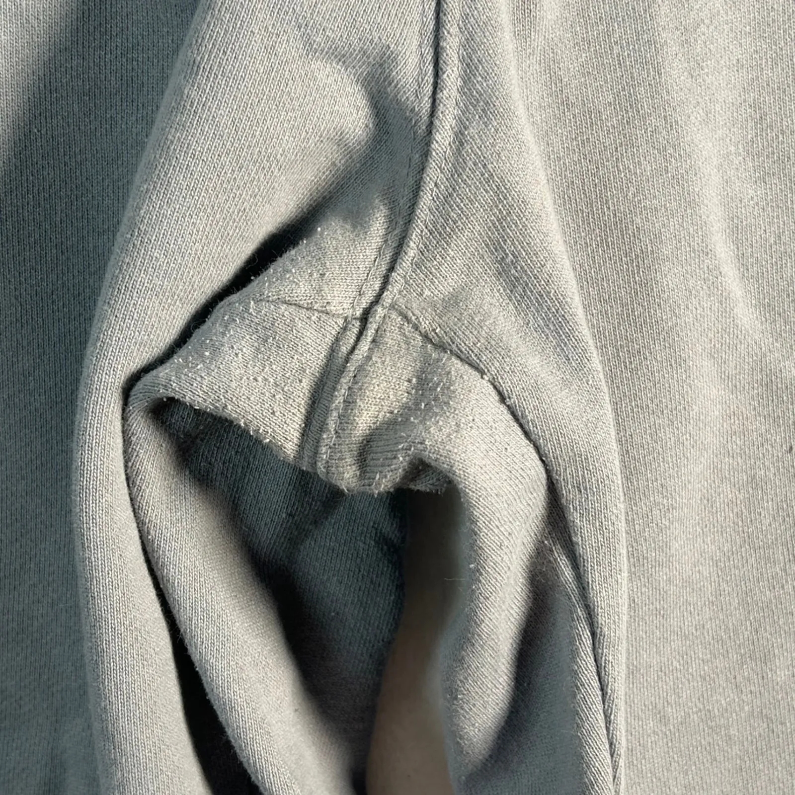 H&M Gray Blue Hue Sweatpants Joggers Elastic Waist Drawstring Size S - Image 9