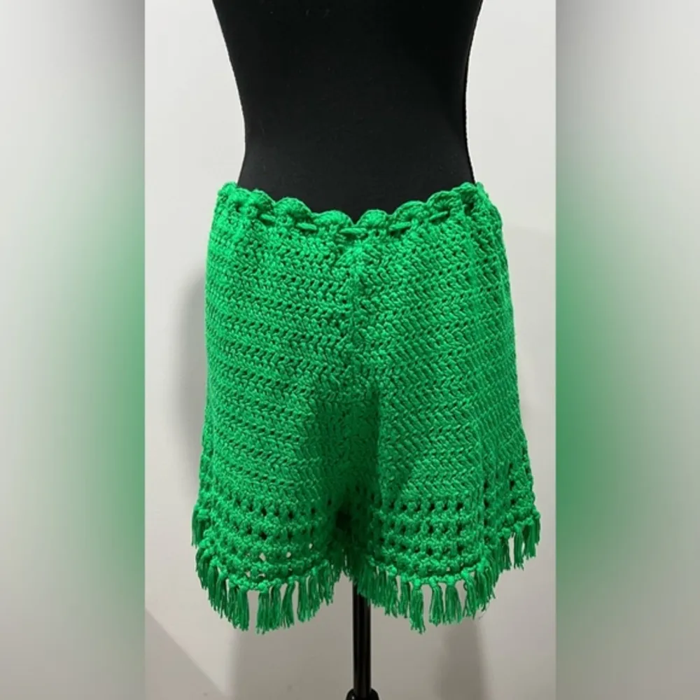 The Sang 100% acrylic knitted shorts .‎ Size 1X - Image 4