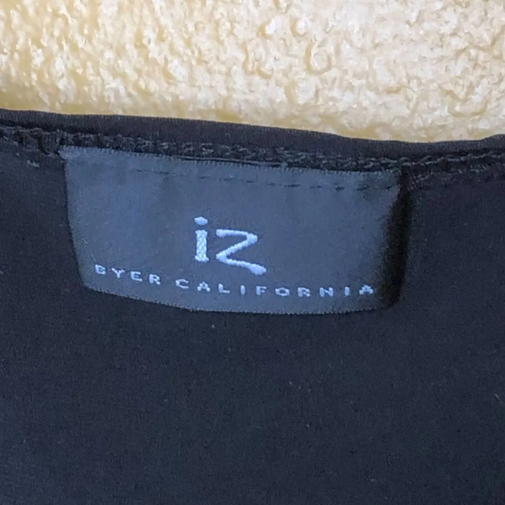 Byer Black Sleeveless Slouch Neck Blouse Top, M - Image 4