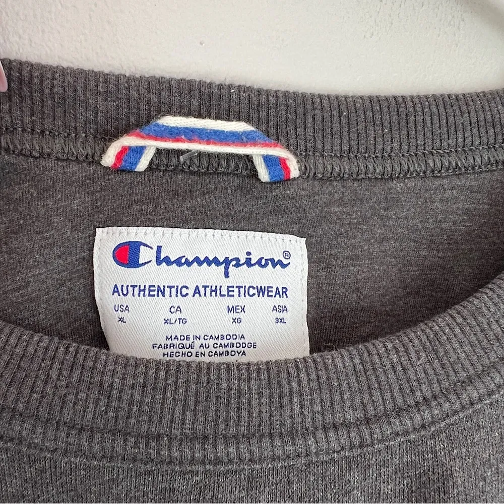 Champion Charcoal Crewneck Sweatshirt - Image 5