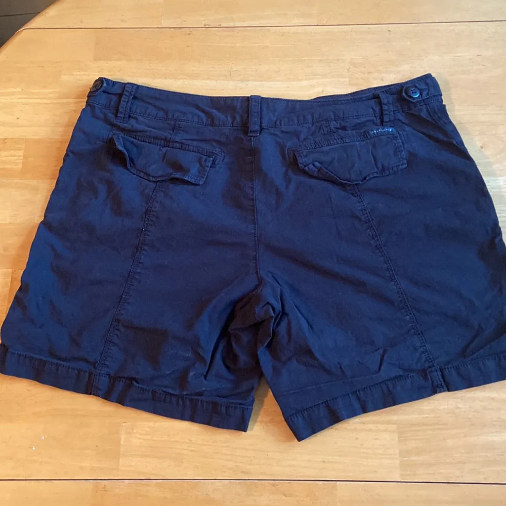 Sanctuary switchback Cuffed Cargo Shorts Black - Image 2