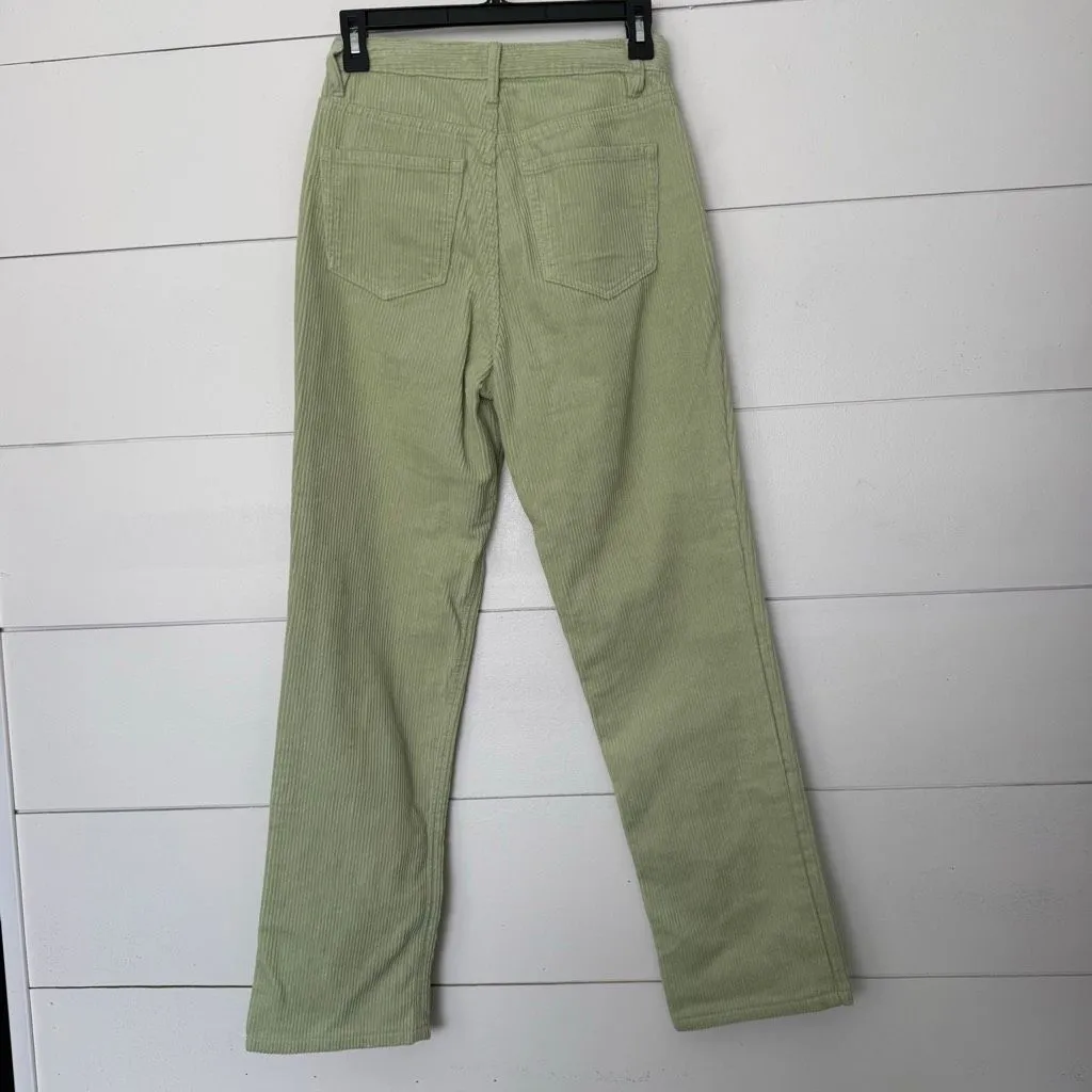Pacsun Women’s 25 Green Corduroy 90s Boyfriend Jeans pants - Image 3